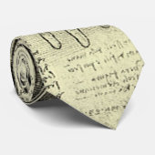 Cravate L'anatomie de la main humaine de Léonard de Vinci (Roulé)