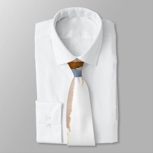 Cravate Lancement final de mission de la navette spatiale (Attaché)