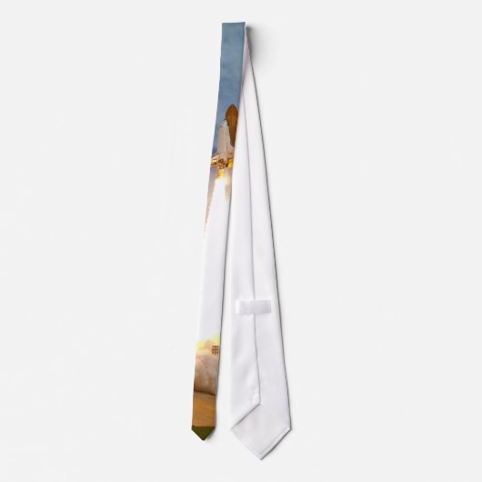 Cravate Lancement final de mission de la navette spatiale (Dos)