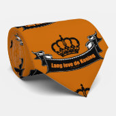 Cravate Lang leve de Koning (Roulé)