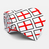 Cravate L'Angleterre - blanc (Roulé)