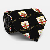 Cravate L'Angleterre, lions, la maison de l'insigne du (Roulé)