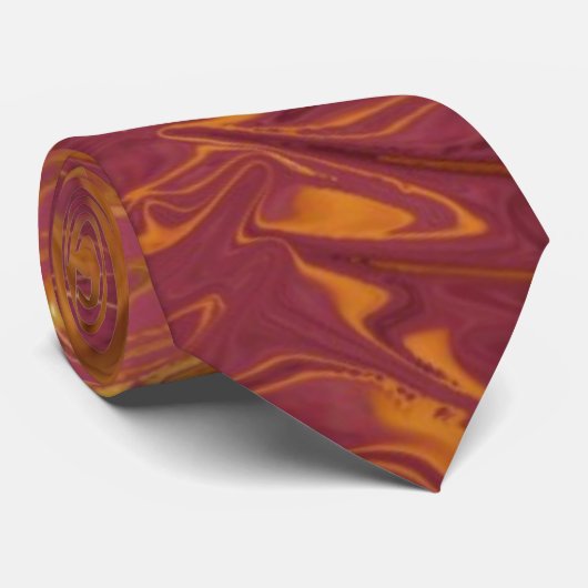 Cravate Langues du feu - T2 (Roulé)