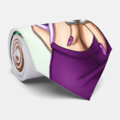 Cravate L'Anime dissimulent la fille (Roulé)