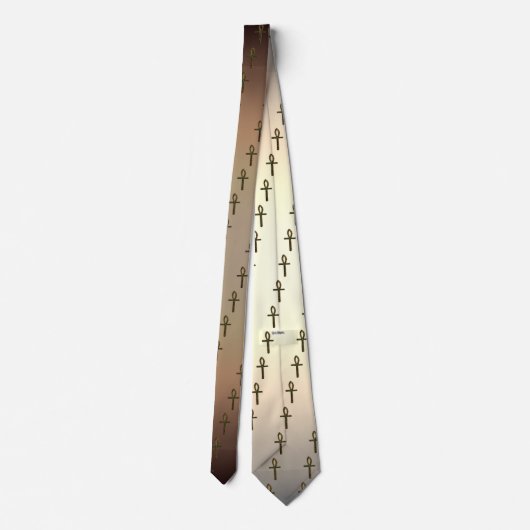 Cravate L'Ankh (or) (Dos)