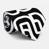 Cravate Lao / Laos Numéro Neuf / 9 / ໙ (Kao/Gao) Laotien (Roulé)