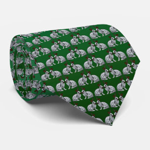 Cravate Lapin Anglais Frénésie Tie Dbl Siided (Vert Mix)