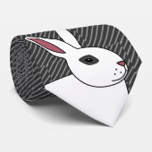 Cravate Lapin de Hotot (Roulé)