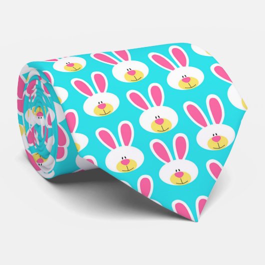 Cravate Lapin de Pâques (Roulé)