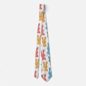 Cravate Lapin de Pâques (Dos)