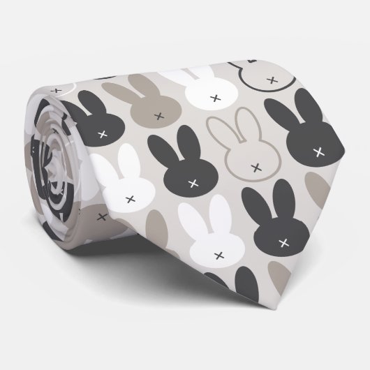 Cravate Lapin de Pâques (Roulé)