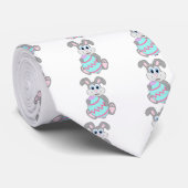 Cravate Lapin de Pâques (Roulé)