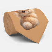 Cravate Lapin flou (Roulé)
