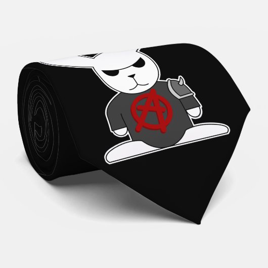 Cravate Lapin gothique Bruno (Roulé)