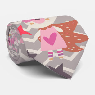 Cravate Lapin Super-Héroïne