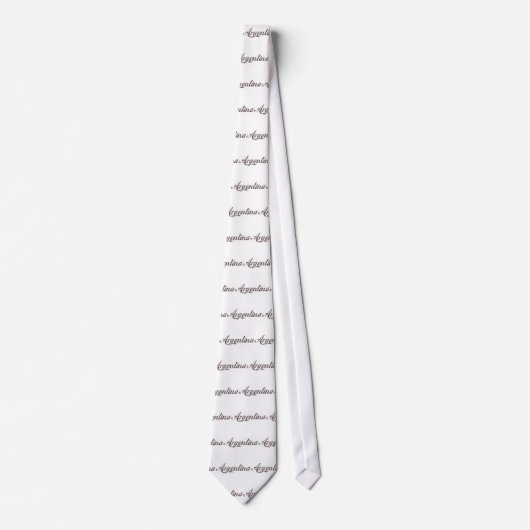 Cravate L'Argentine vintage (Devant)