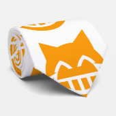 Cravate Larmes de la Joie Chat Emoji (Roulé)