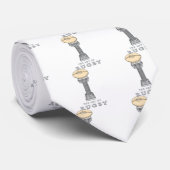 Cravate L'art du rugby (Roulé)