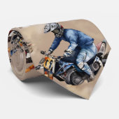 Cravate L'art hors-route de Motocross (Roulé)