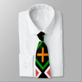 Cravate L'art populaire ukrainien inspiré (Attaché)