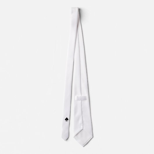 Cravate L'as des pique (Dos)