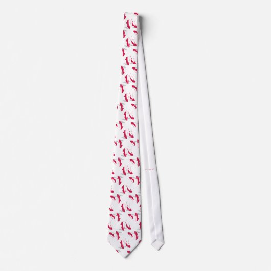 Cravate L'Assistant D'Oz™ | Motif Ruby Slippers™ (Devant)