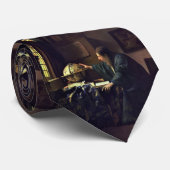 Cravate L'astronome par Johannes Vermeer (Roulé)