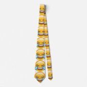 Cravate Laughing Crying Tears of Joy emoji (Devant)