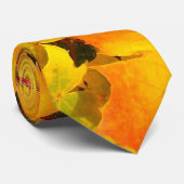 Cravate L'automne de feuille d'automne de thanksgiving (Roulé)