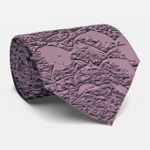 Cravate Lavande mauve violet Élégant Mariage officiel (Roulé)