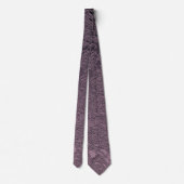 Cravate Lavande mauve violet Élégant Mariage officiel (Dos)