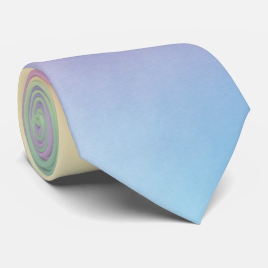 Cravate Laver arc-en-ciel dégradé (Roulé)