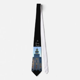 Cravate LDS—Temple St George; Cravate du temple 