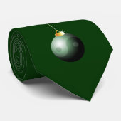 Cravate Le bal de Noël de Yin Yang (Roulé)