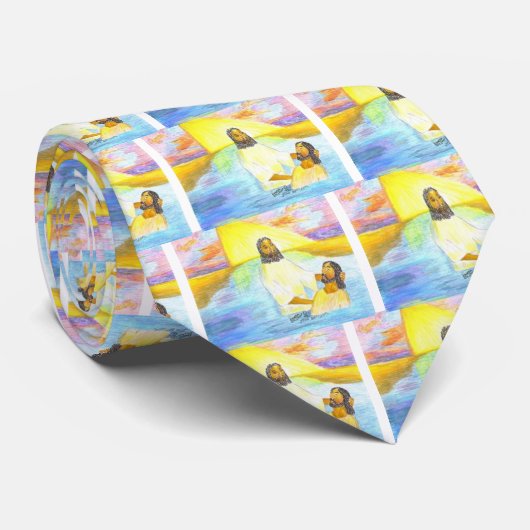Cravate Le baptême de Jésus (Roulé)