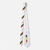 Cravate Le Belge barre le drapeau (Dos)