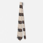 Cravate Le berger australien Dormir ZZZ (Devant)