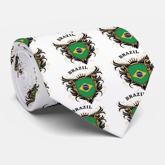 Cravate Le Brésil (Roulé)