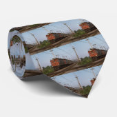 Cravate Le Canada, boxcab du CNR électrique (Roulé)