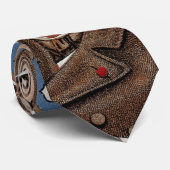 Cravate Le célèbre Portrait de Louis Pasteur (Roulé)