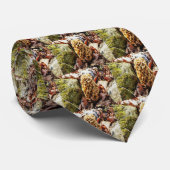 Cravate Le champignon Morel dans la nature (Roulé)