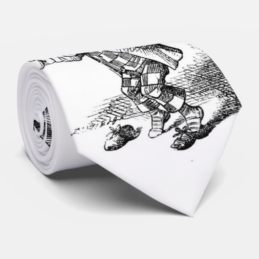 Cravate Le chapelier fou (Roulé)