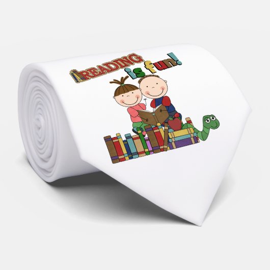 Cravate Le chiffre lecture de bâton d'enfants est amusemen (Roulé)