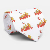 Cravate Le chiot joue des T-shirts et des cadeaux (Roulé)