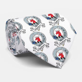 Cravate Le clan de Colquhoun Badge (Roulé)