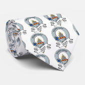 Cravate Le clan de Grant Badge (Roulé)