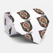 Cravate Le clan de McPherson Crest le tartan d'insigne (Roulé)