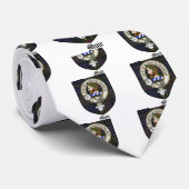 Cravate Le clan de Muir Crest le tartan d'insigne (Roulé)