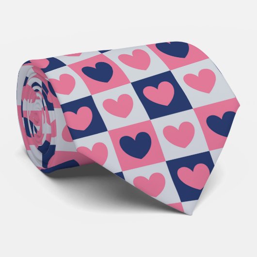 Cravate Le coeur ajuste Valentine (Roulé)