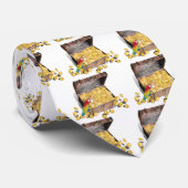 Cravate Le coffre au trésor d'un pirate (Roulé)